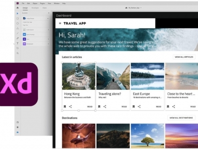 Làm chủ Adobe XD từ wireframe đến giao diện web hoàn chỉnh